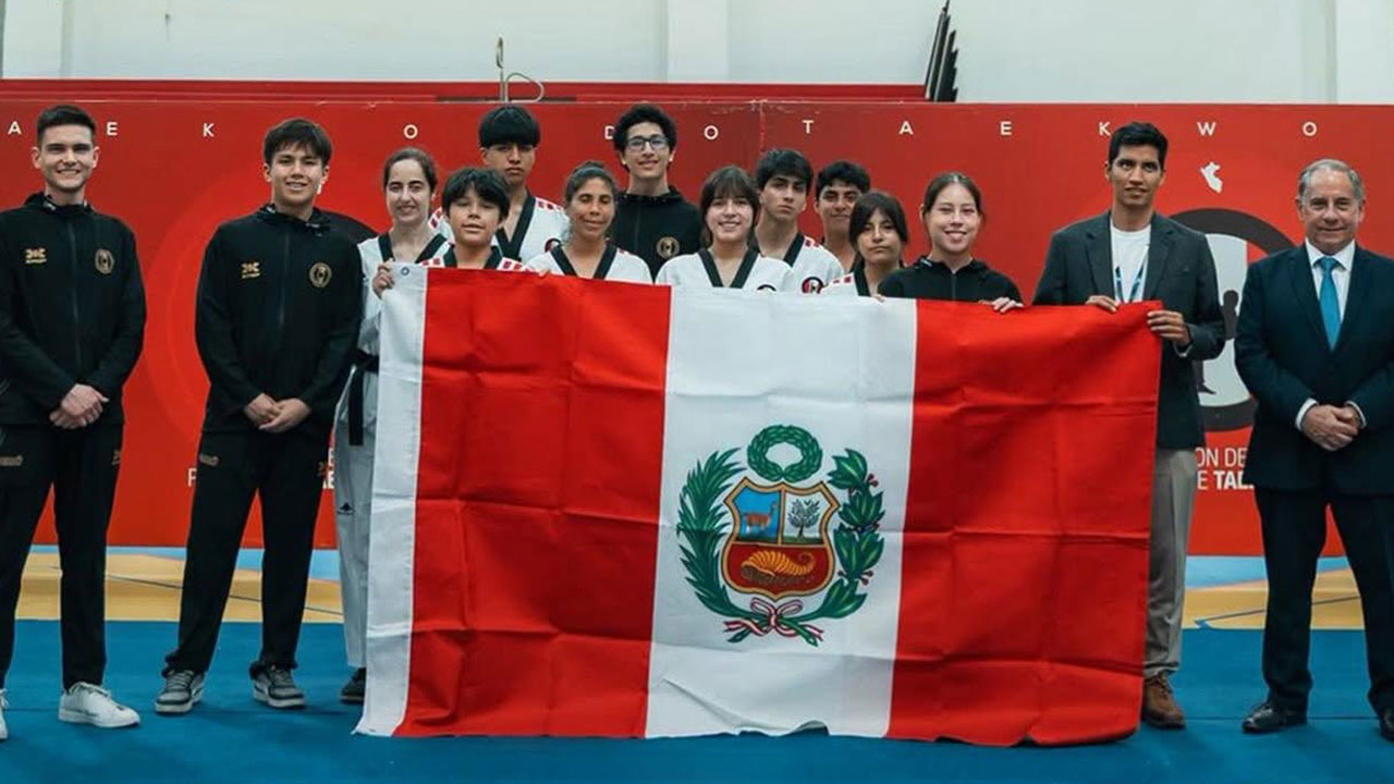 Taekwondo peruano conquista 10 medallas en la President’s Cup 2026