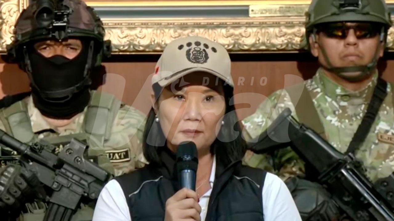 Keiko Fujimori respalda al ministro del Interior tras altercado en el Senado