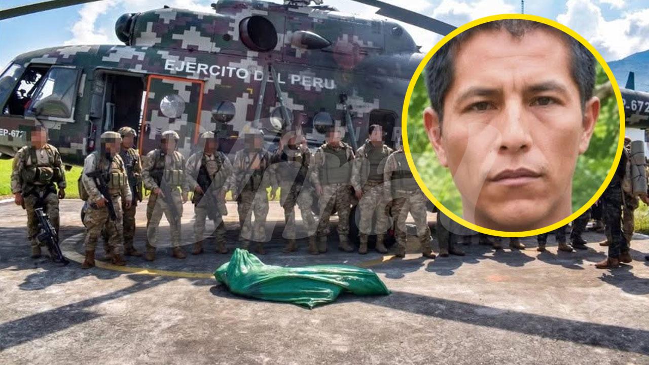 Vraem: abaten a cabecilla terrorista que dirigió masacre de Huarcatán