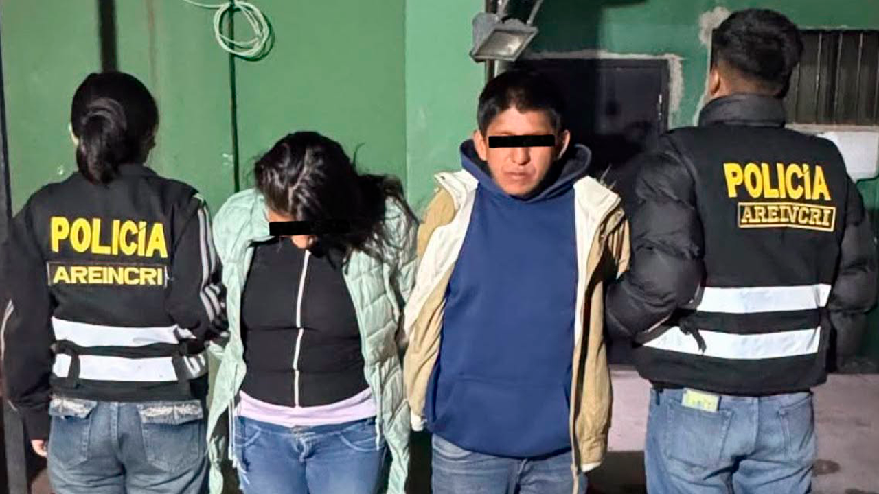 Policía rescata a cuatro mujeres y detiene a dos presuntos implicados en trata de personas en Juliaca