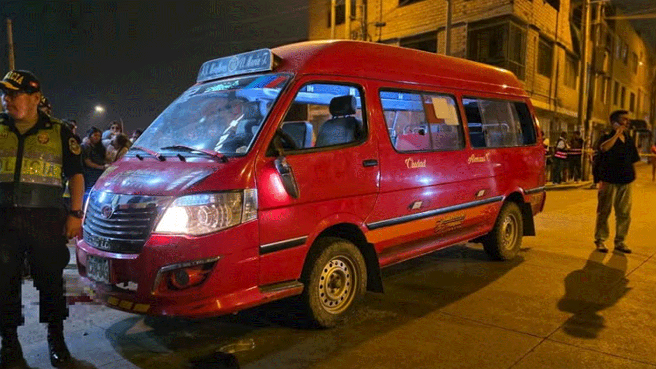 Triple crimen en SJM: matan a chofer y dos pasajeras de combi ‘Los Rojitos’