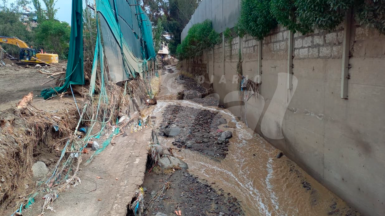 Arequipa: piden obras urgentes en torrenteras para prevenir daños por lluvias