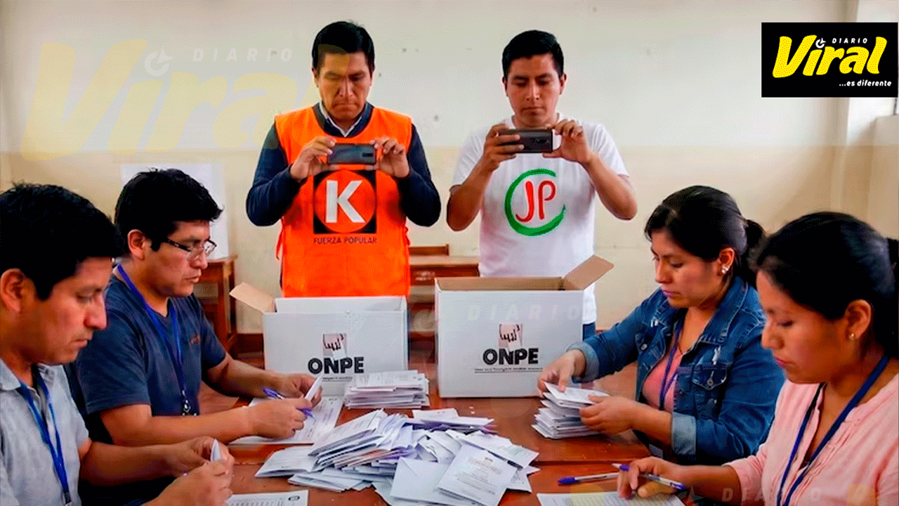 ONPE autoriza grabar escrutinio a personeros con restricciones