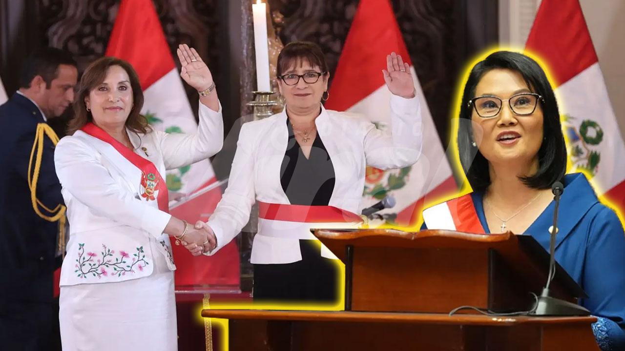 Keiko Fujimori nombra a exministra de Boluarte y abogado del indulto como viceministros