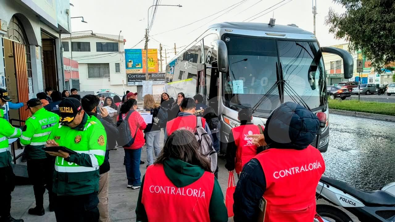 Contraloría desplegará 80 auditores para fiscalizar locales de votación en Arequipa