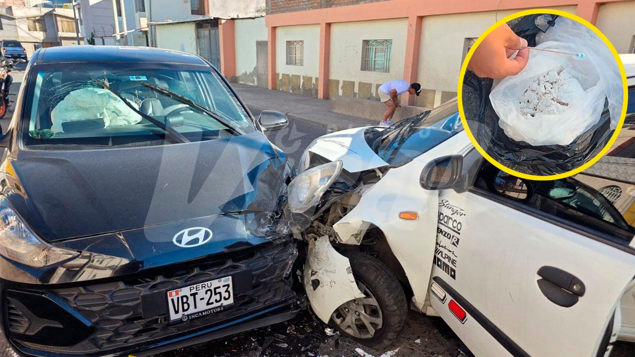 Detienen a sujeto tras persecución con dos kilos de PBC en Socabaya