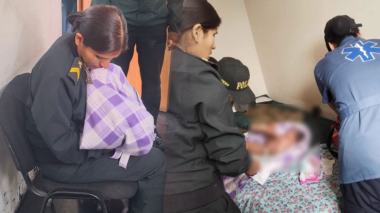 Arequipa: rescatan a bebé abandonado en bolsa de mercado