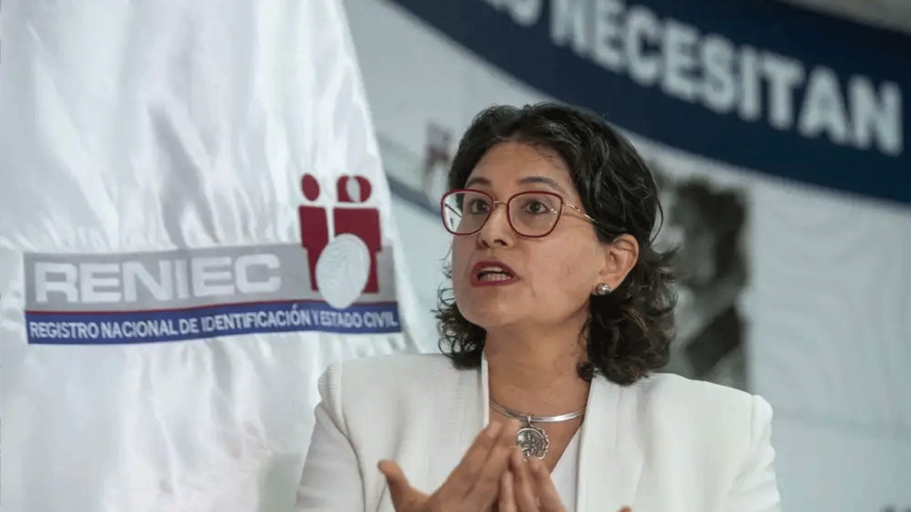 Jefa del Reniec denuncia falta de presupuesto