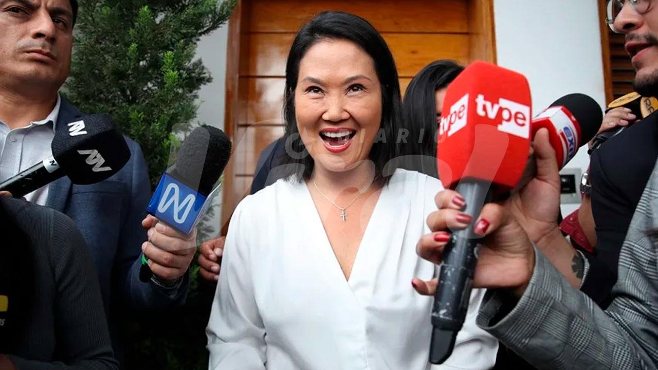 Keiko Fujimori celebra ventaja electoral y se proyecta como próxima presidenta