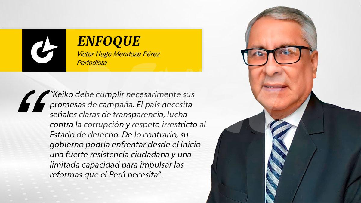 Grandes son los desafíos de un gobierno de Fujimori