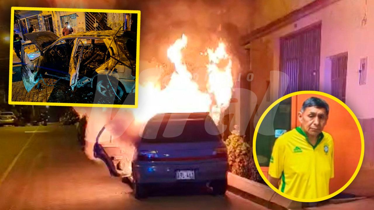 Miraflores: intervienen a sujeto que habría incendiado dos autos y un restaurante
