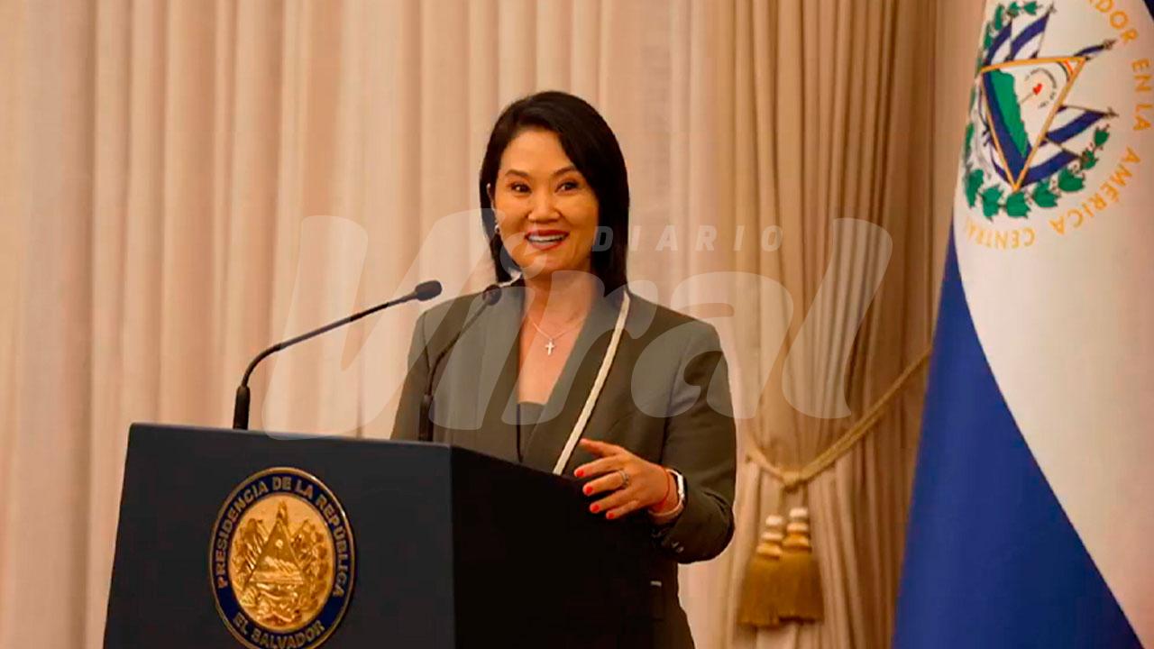 Keiko Fujimori busca recoger modelo educativo de El Salvador