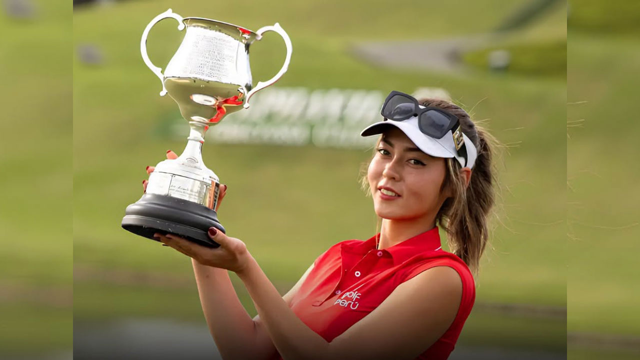 Peruana conquista el Campeonato Amateur de Golf de Brasil