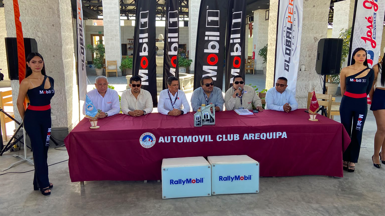 RallyMobil llega a Arequipa con competencia de velocidad en rutas asfaltadas del 7 al 9 de agosto
