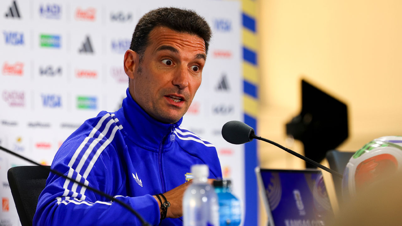 Scaloni rechaza favoritismos