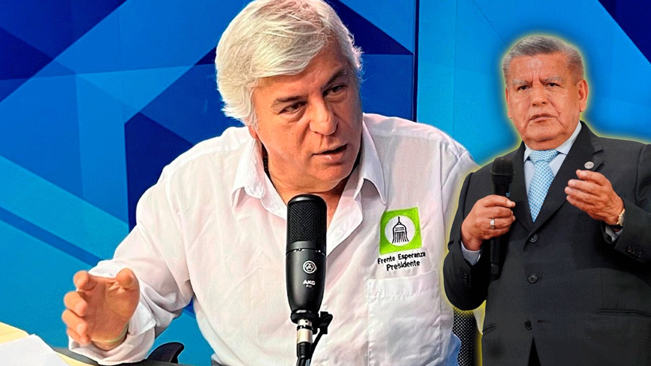 Fernando Olivera denuncia amenazas tras acusar a César Acuña en debate presidencial