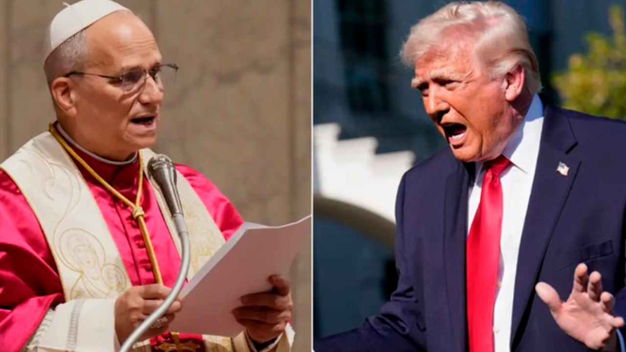 Trump arremete contra el papa León XIV por Irán y reaviva tensiones con el Vaticano