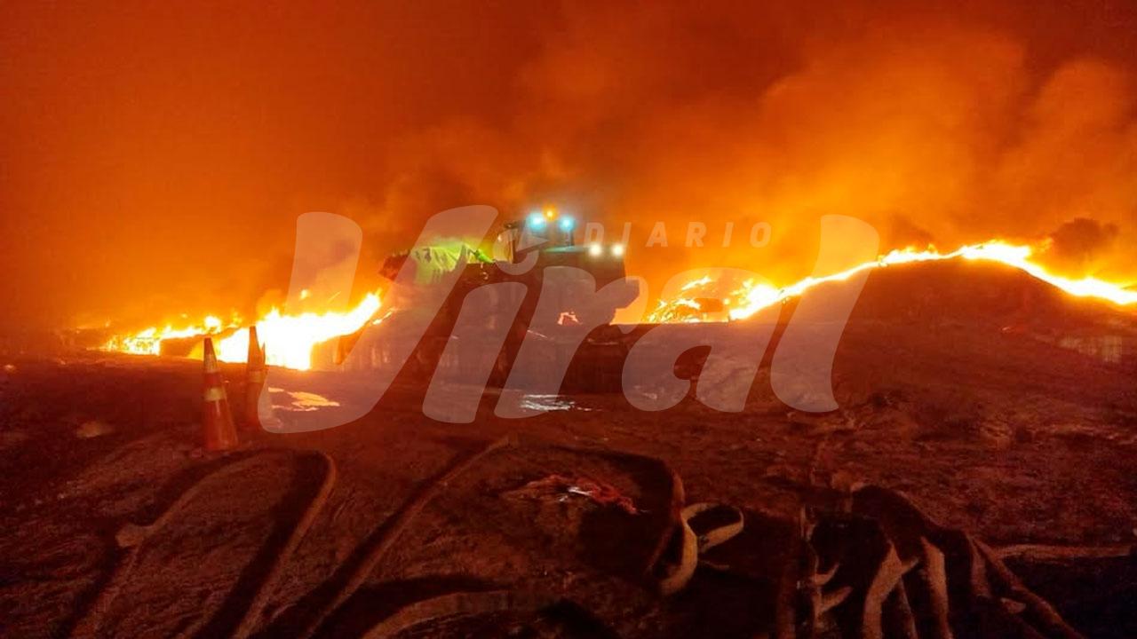 Incendio en planta química sigue activo tras 12 horas en Majes