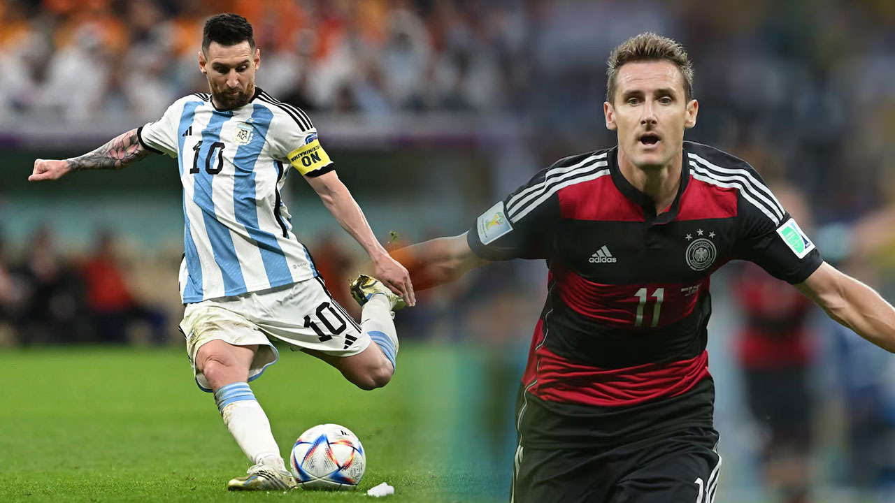 Messi hace historia e iguala récord goleador de Klose en los mundiales