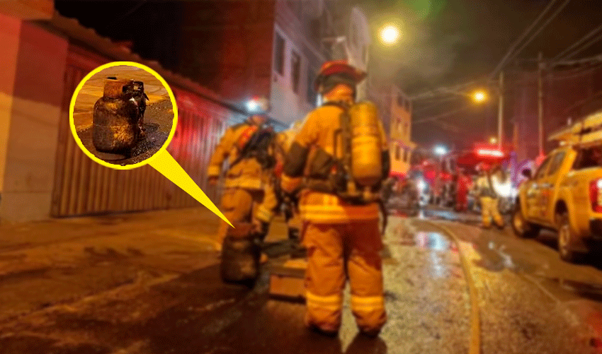 Incendio en Surco: vivienda usada para almacenar reciclaje quedó destruida