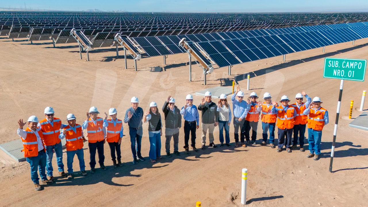 Central solar fortalece matriz energética del país
