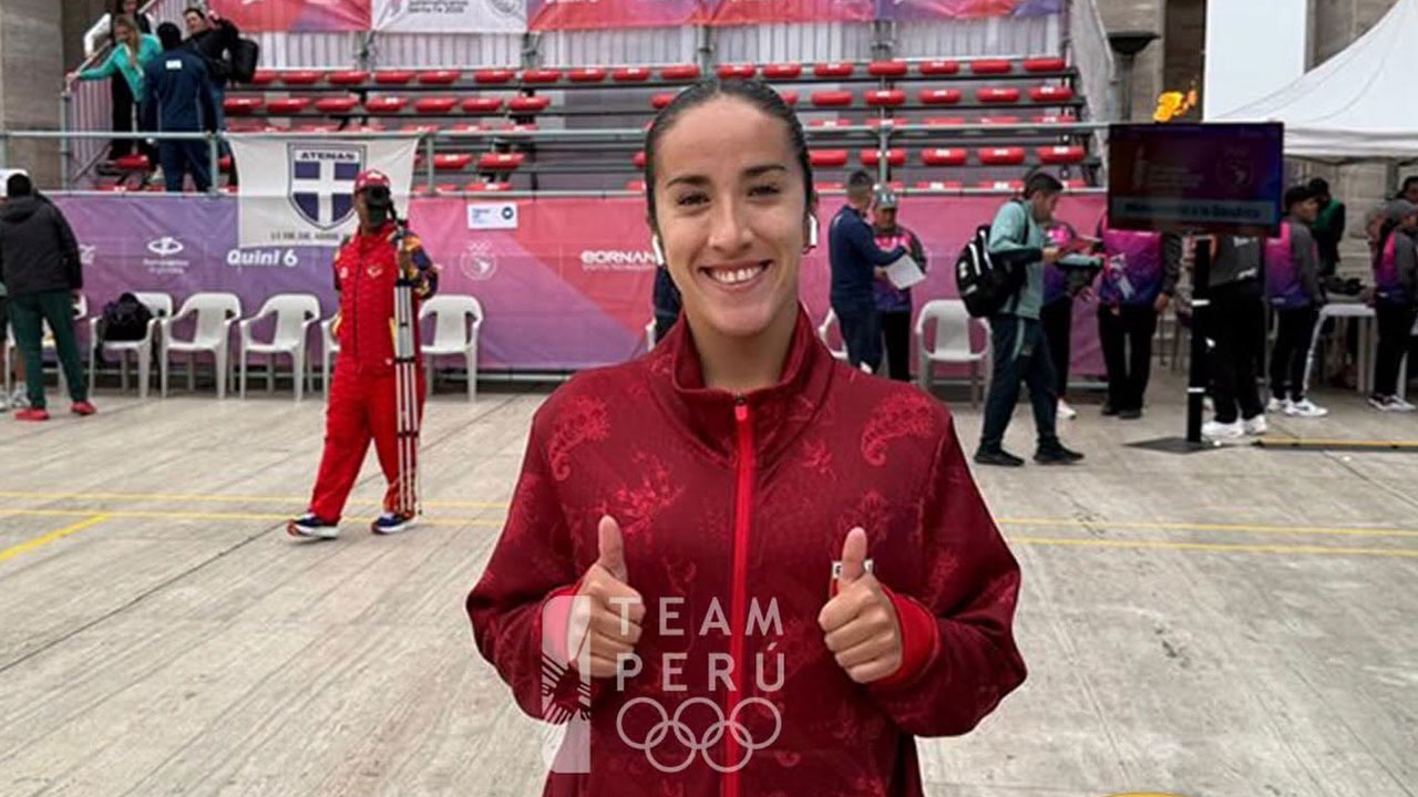 Valeria Garcés logra histórico oro para Perú en paleta frontón