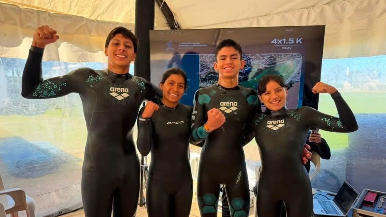 Trujillanos destacan en el Mundial Juvenil de Aguas Abiertas