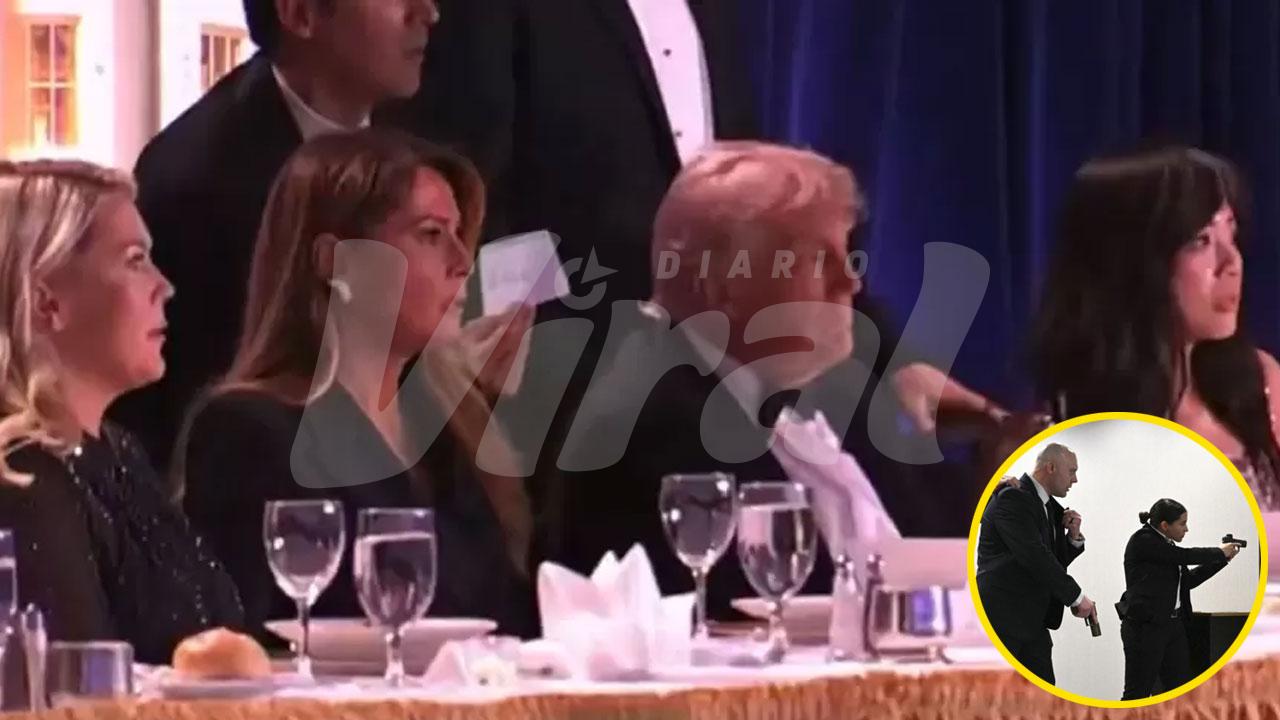 Terror en cena de gala: disparos desatan evacuación inmediata de Donald Trump en Washington