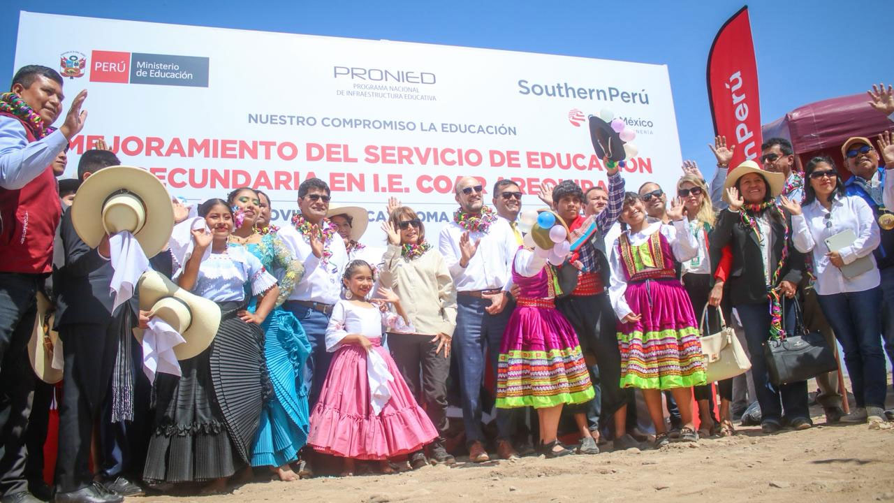 Entregan terreno para COAR Arequipa en Majes