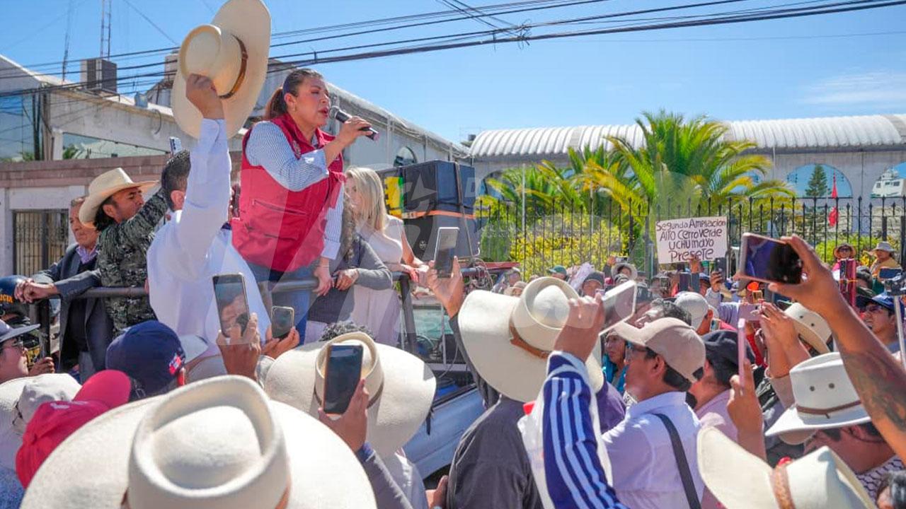 Alcaldesa Ruccy Oscco promete que no habrá más cambios en Impla por presión de la población