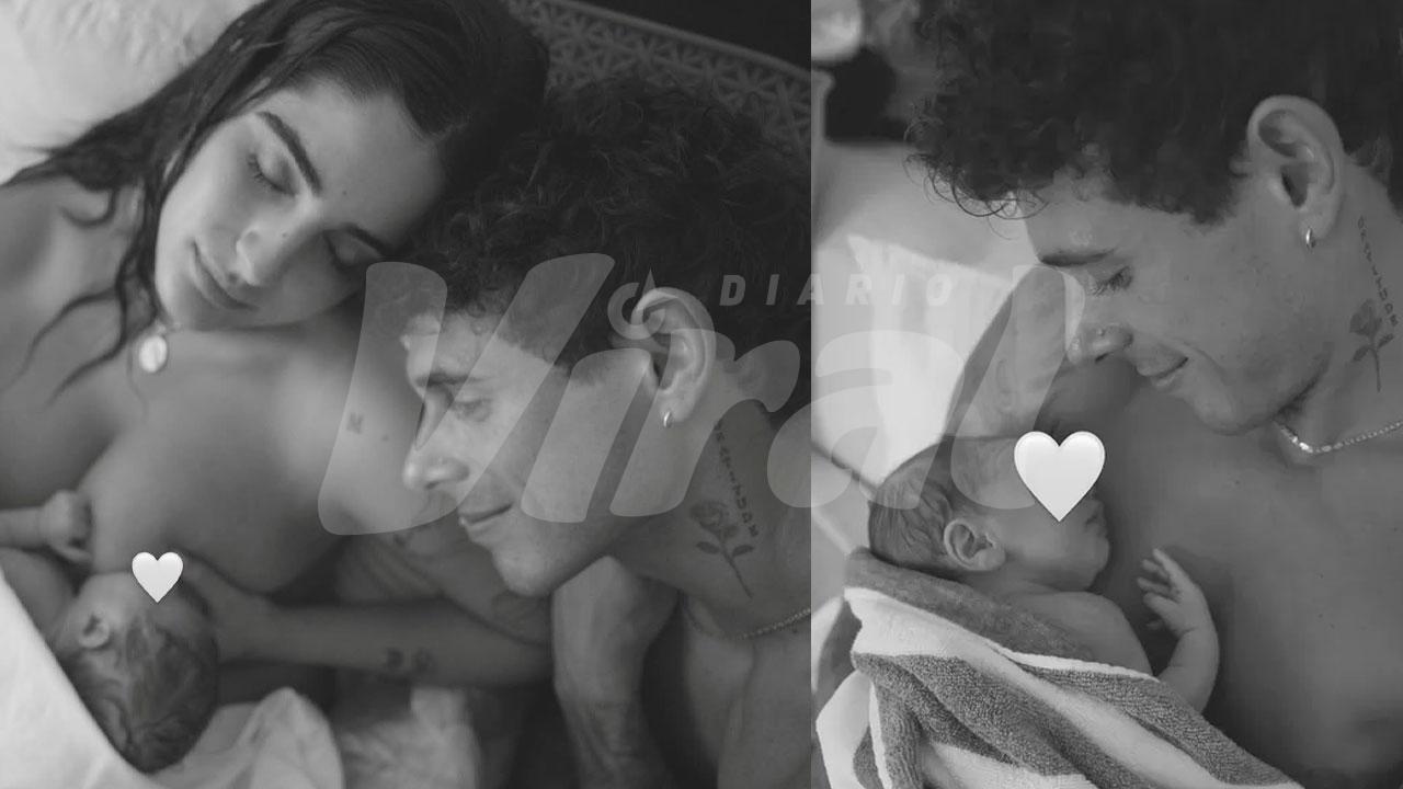 Hugo García e Isabella Ladera anuncian el nacimiento de su primer hijo
