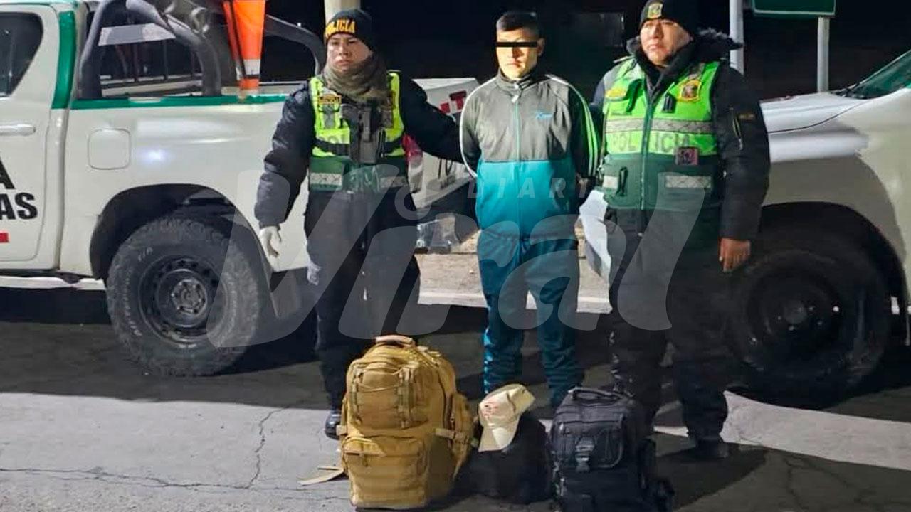 Detienen a sujeto por asesinato en Puno 