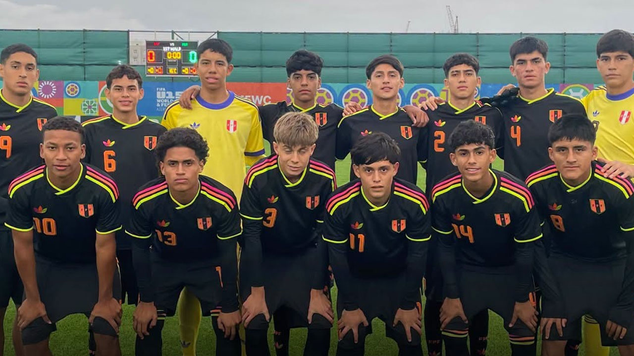 ¡Histórico! Perú clasificó a los dieciseisavos del Mundial Sub-15 como líder de su grupo