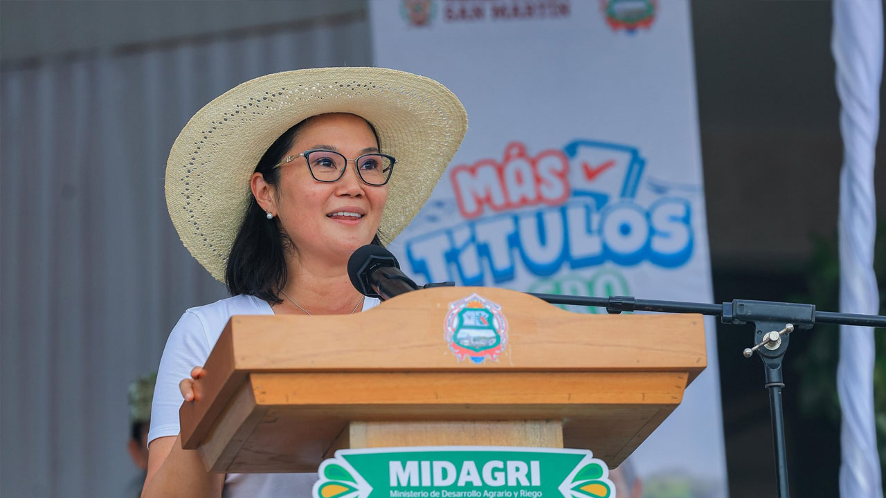 Keiko Fujimori exige al Congreso acelerar facultades para combatir el crimen organizado