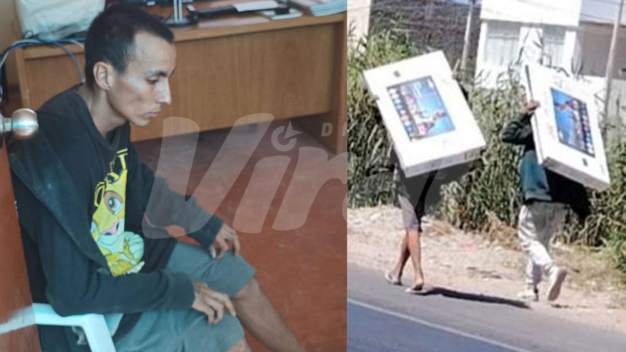 Camaná: vecinos de La Punta capturan a presunto ladrón tras robo de televisores en viviendas