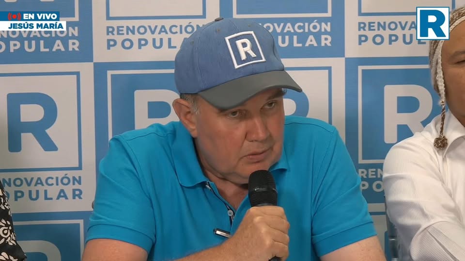 López ALiaga expone pruebas de fraude electoral