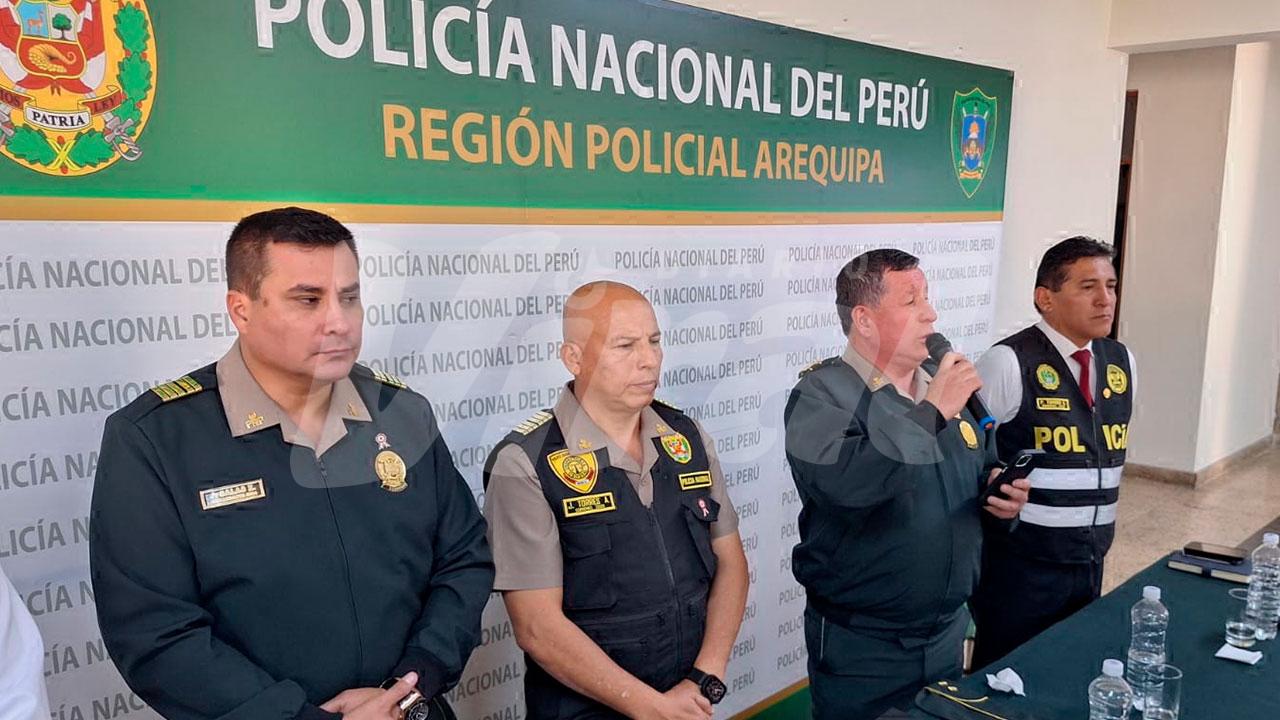 Confianza de la población a la PNP en Arequipa cayó al 11.5 %