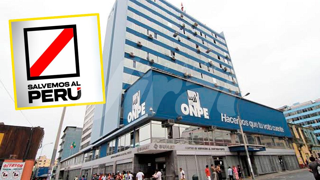 ONPE multa con S/82 400 a Salvemos al Perú por omitir recibos de aportes