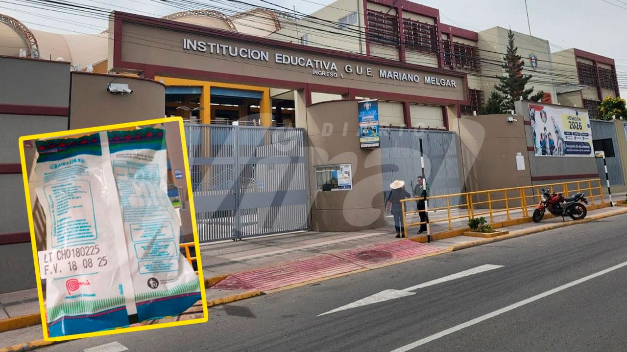Padres denuncian alimentos vencidos en colegio Mariano Melgar