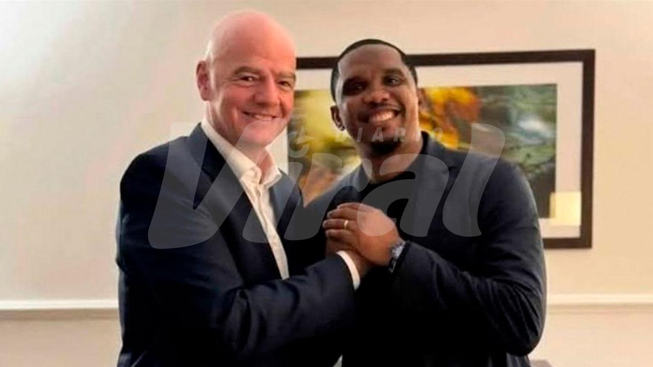 Eto’o vuelve a respaldar a Infantino