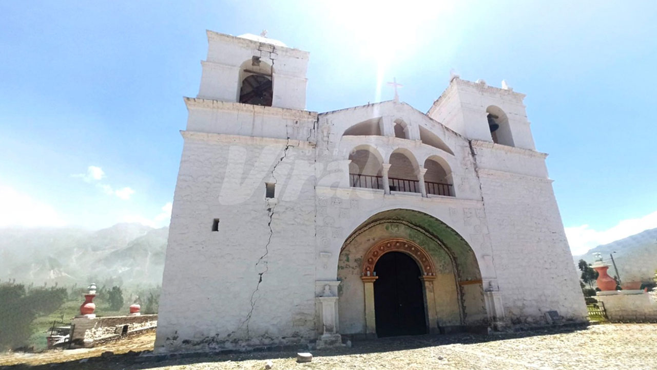 Lluvias dañan a las casonas e iglesias de Arequipa