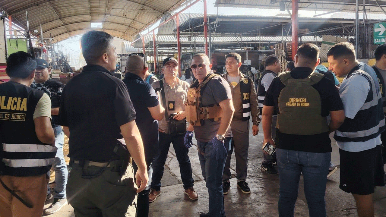 Balacera en el Mercado de Frutas de La Victoria deja un fallecido y tres detenidos