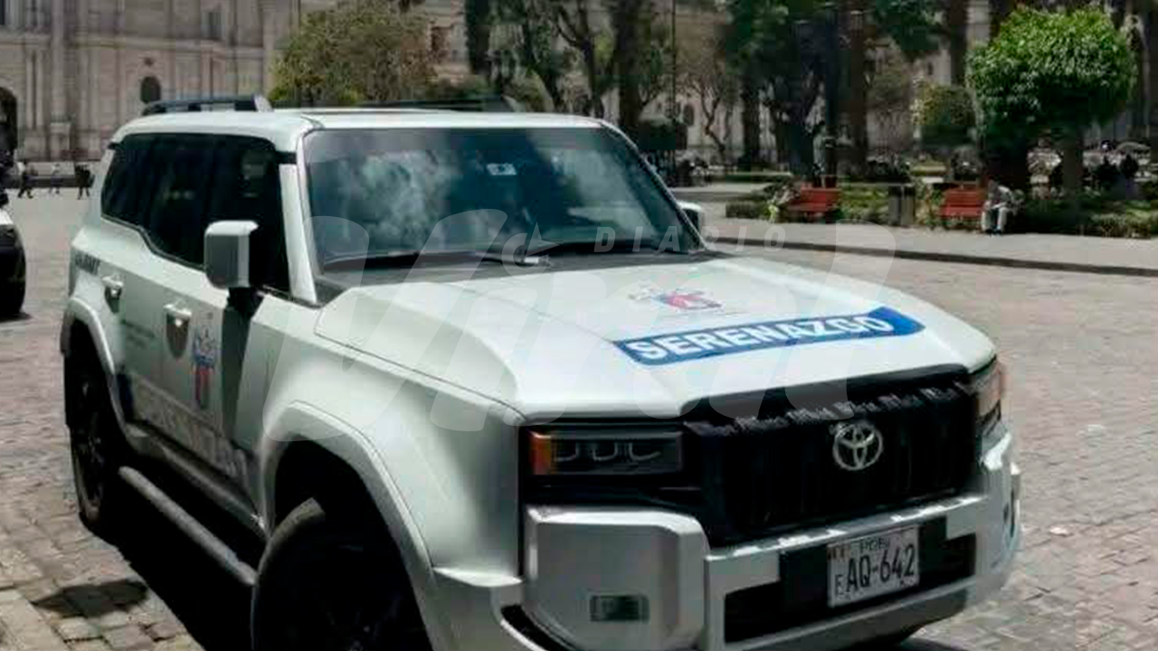 Arequipa: camioneta municipal de S/ 375 mil deja de ser para alcaldía y pasa a Seguridad Ciudadana