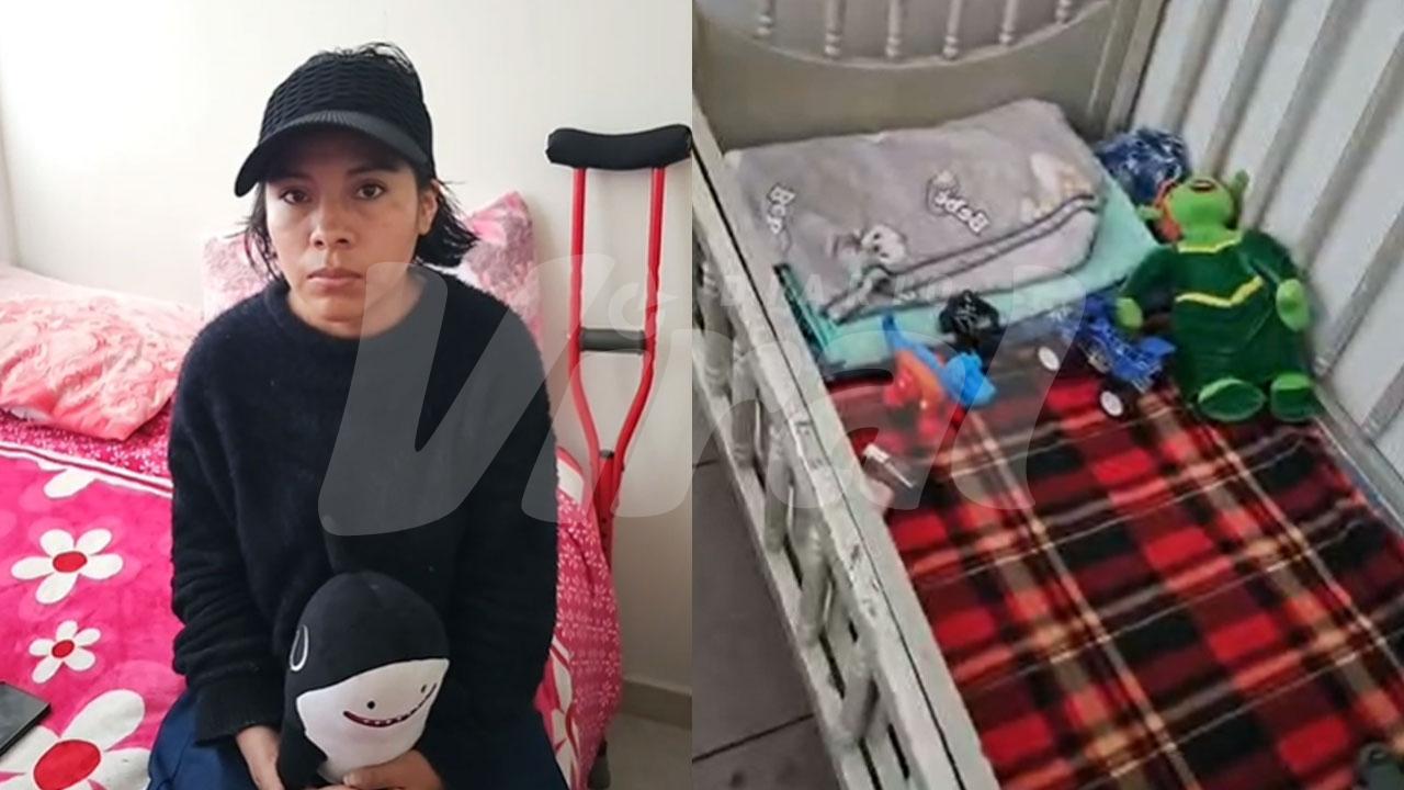 Arequipa: madre pierde una pierna tras ser aplastada por pesada máquina