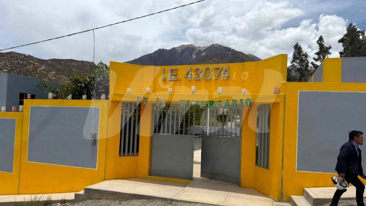 Contraloría evidencia que municipalidad liquidó obra de colegio en Omate con información incompleta