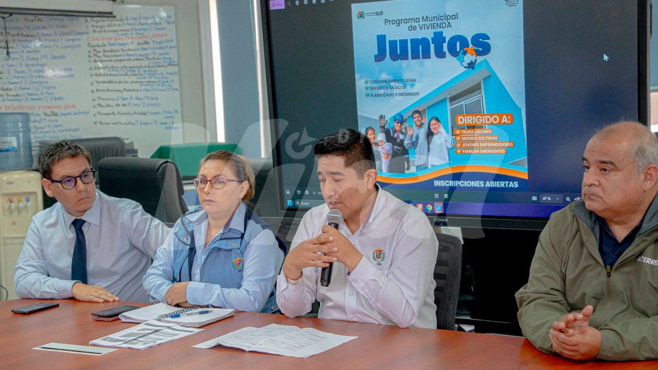 Ilo lanza programa municipal de vivienda para facilitar acceso a hogares dignos