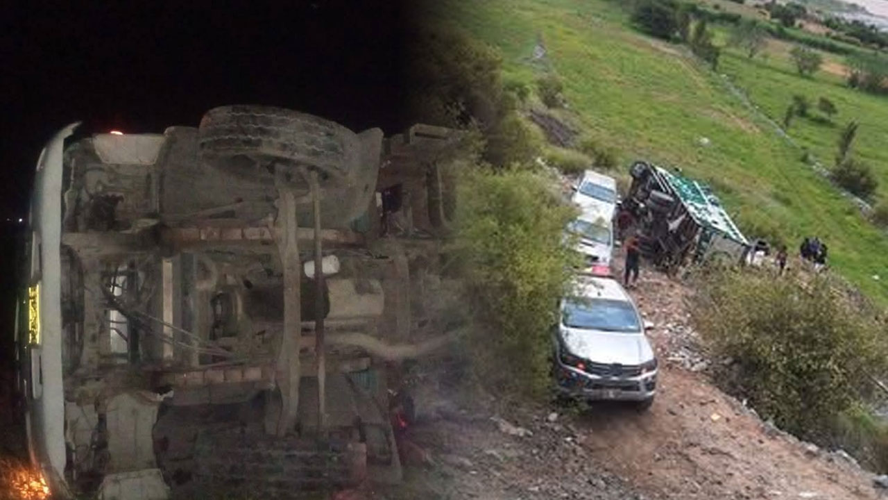 Camión vuelca y queda abandonado en Secocha