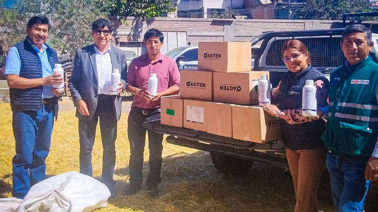 Entregan spinosad contra mosca de la fruta en La Unión