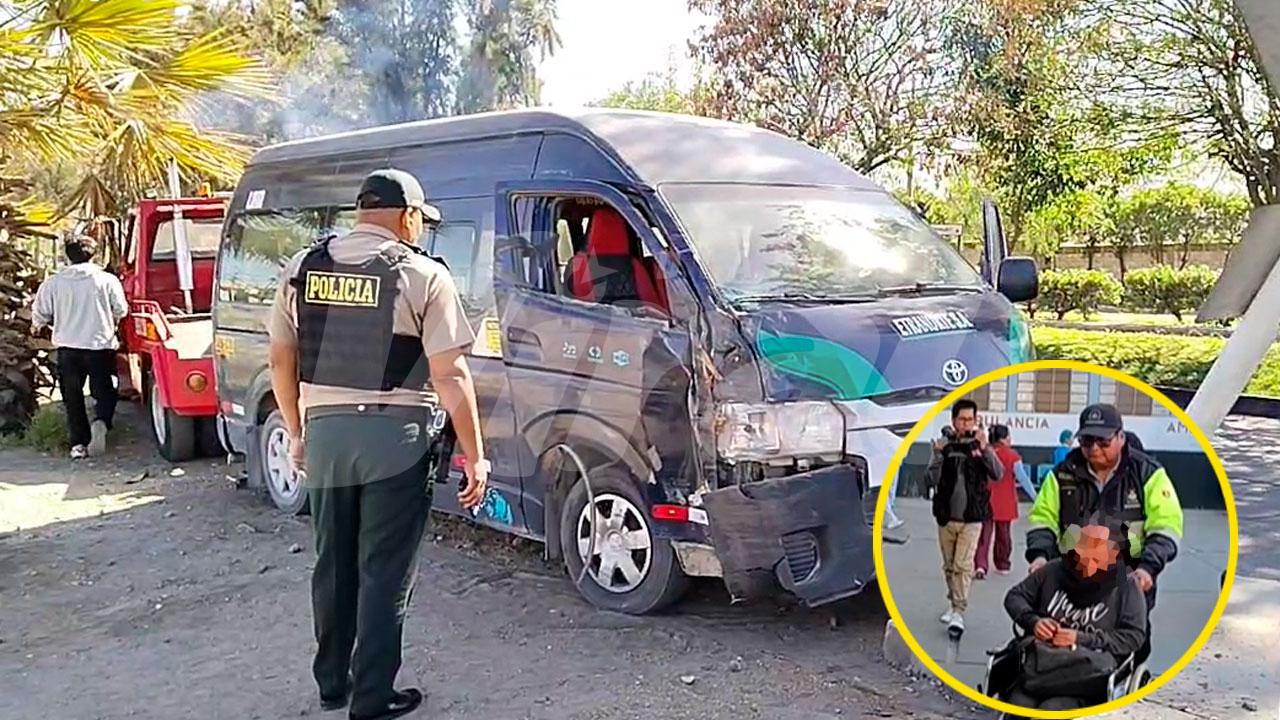 'Loncherita' se despista y deja cinco heridos en Cerro Colorado