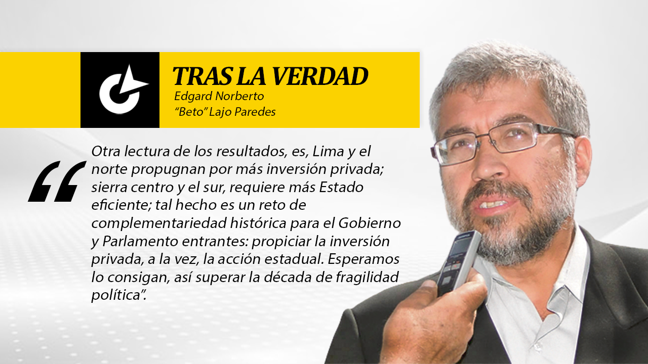 País polarizado o “dos” Perú complementarios